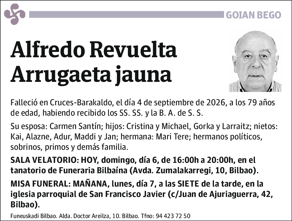 Alfredo Revuelta Arrugaeta