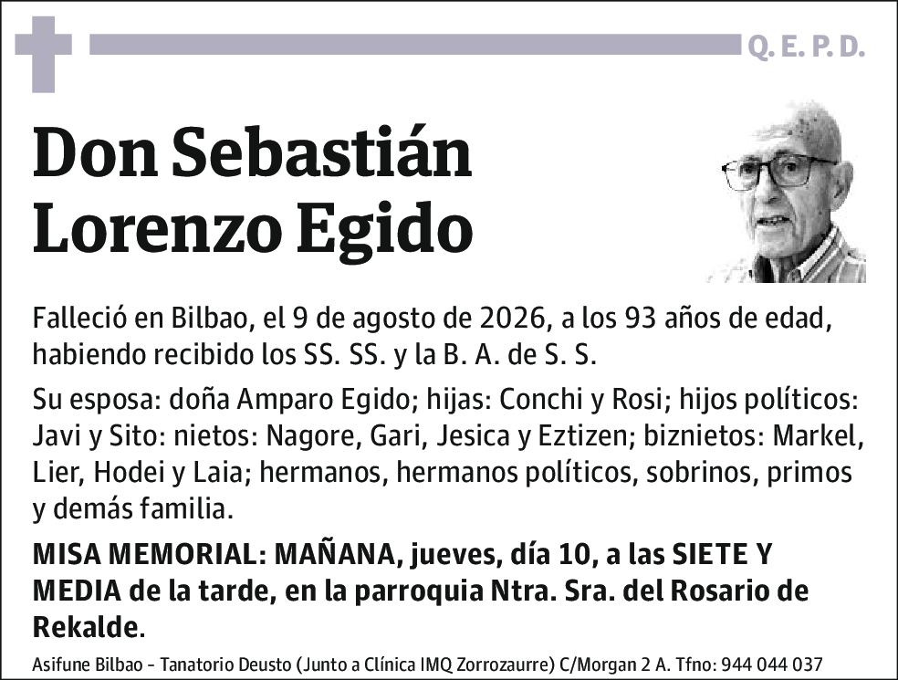 Sebastián Lorenzo Egido