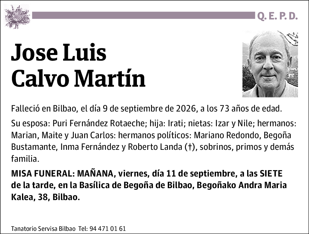 Jose Luis Calvo Martín