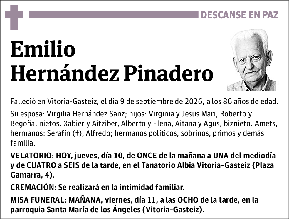 Emilio Hernández Pinadero