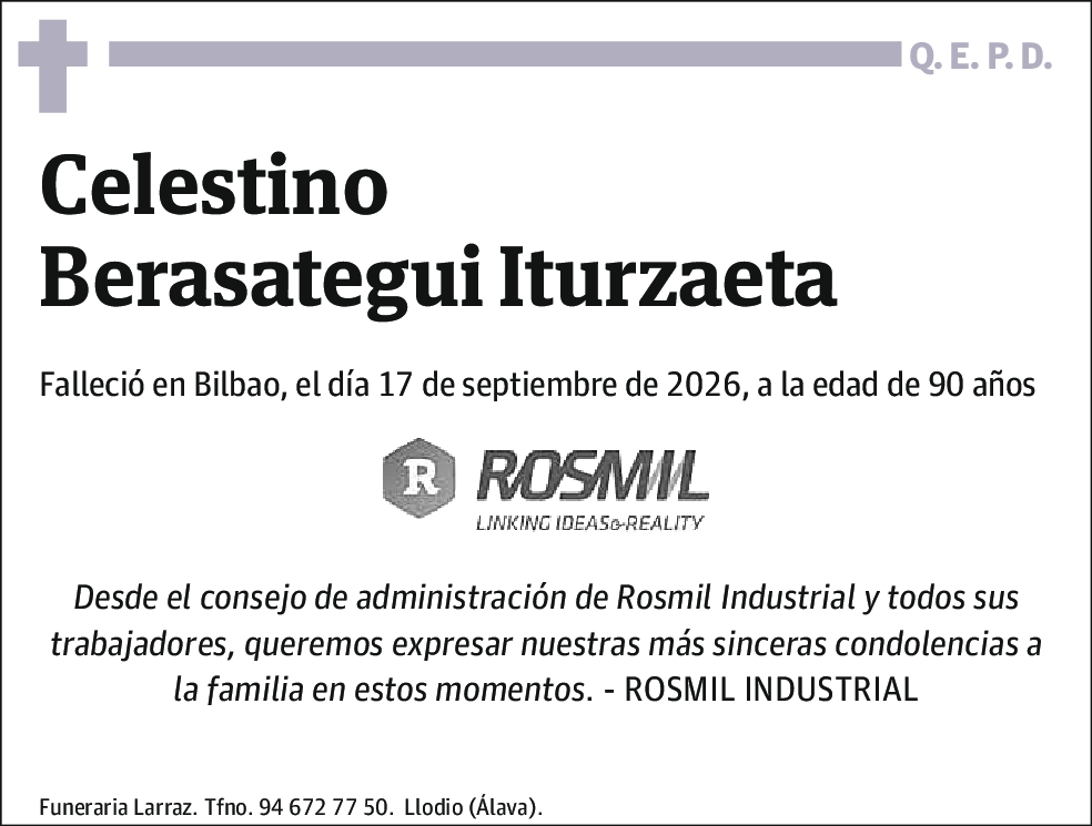 Celestino Berasategui Iturzaeta