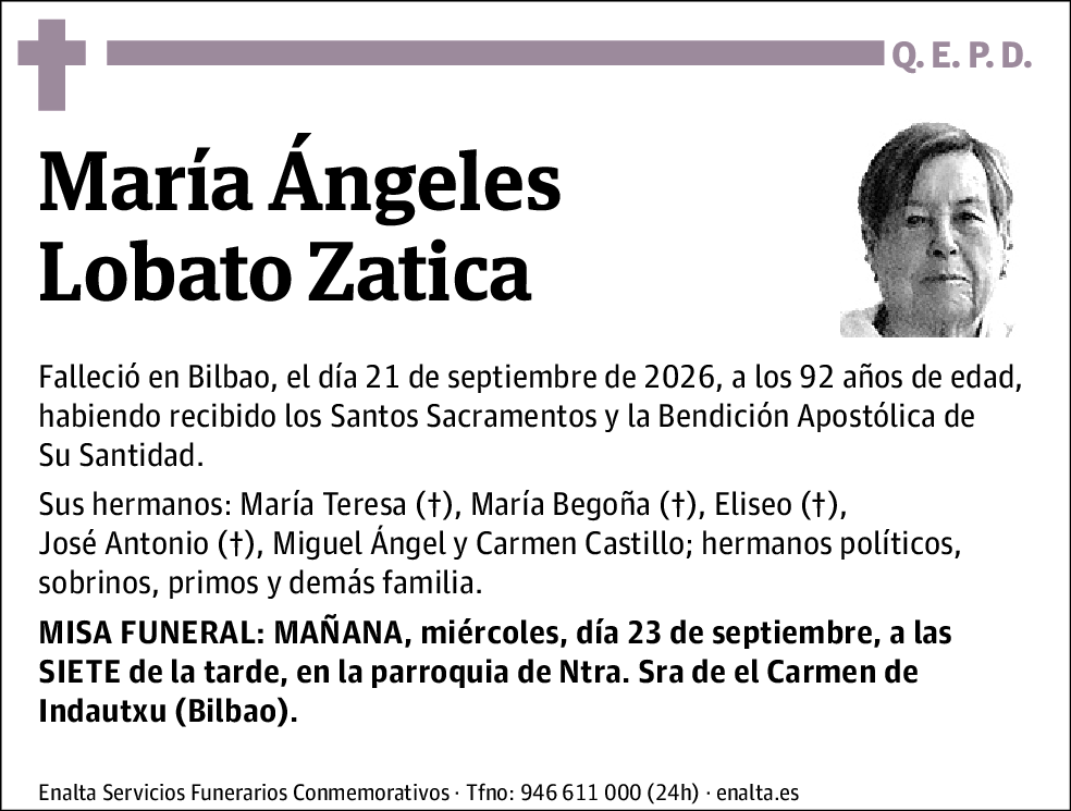 María Ángeles Lobato Zatica
