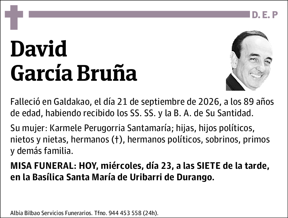 David García Bruña