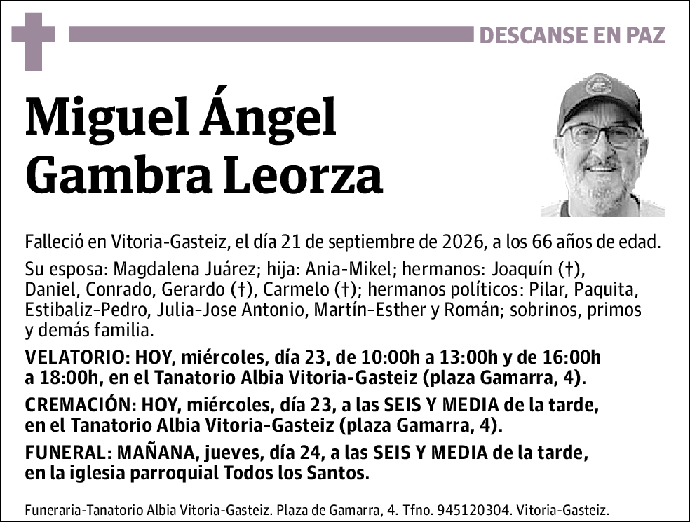 Miguel Ángel Gambra Leorza