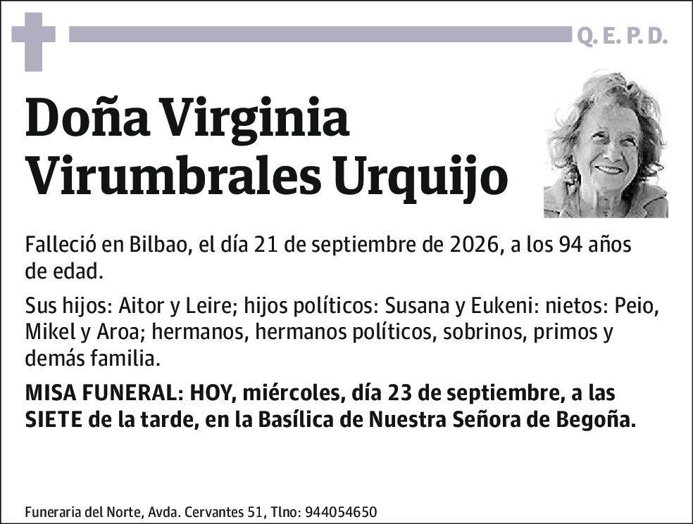 Virginia Virumbrales Urquijo