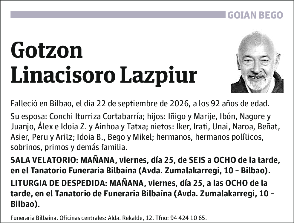 Gotzon Linacisoro Lazpiur