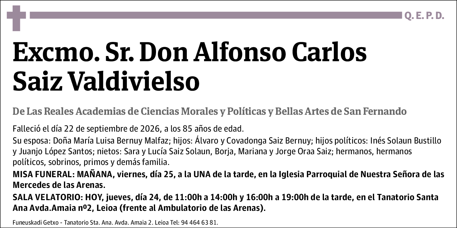 Alfonso Carlos Saiz Valdivieso