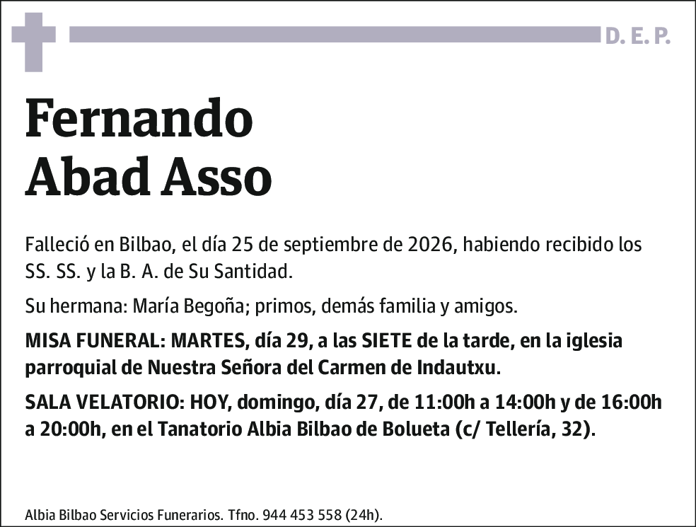 Fernando Abad Asso