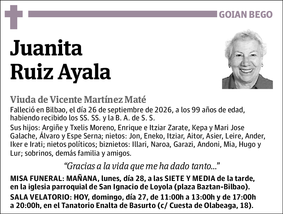 Juanita Ruiz Ayala