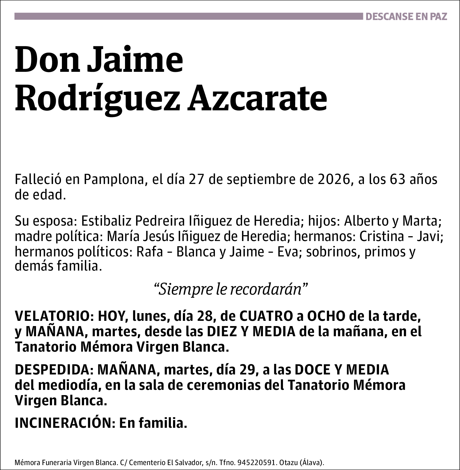 Jaime Rodríguez Azcarate