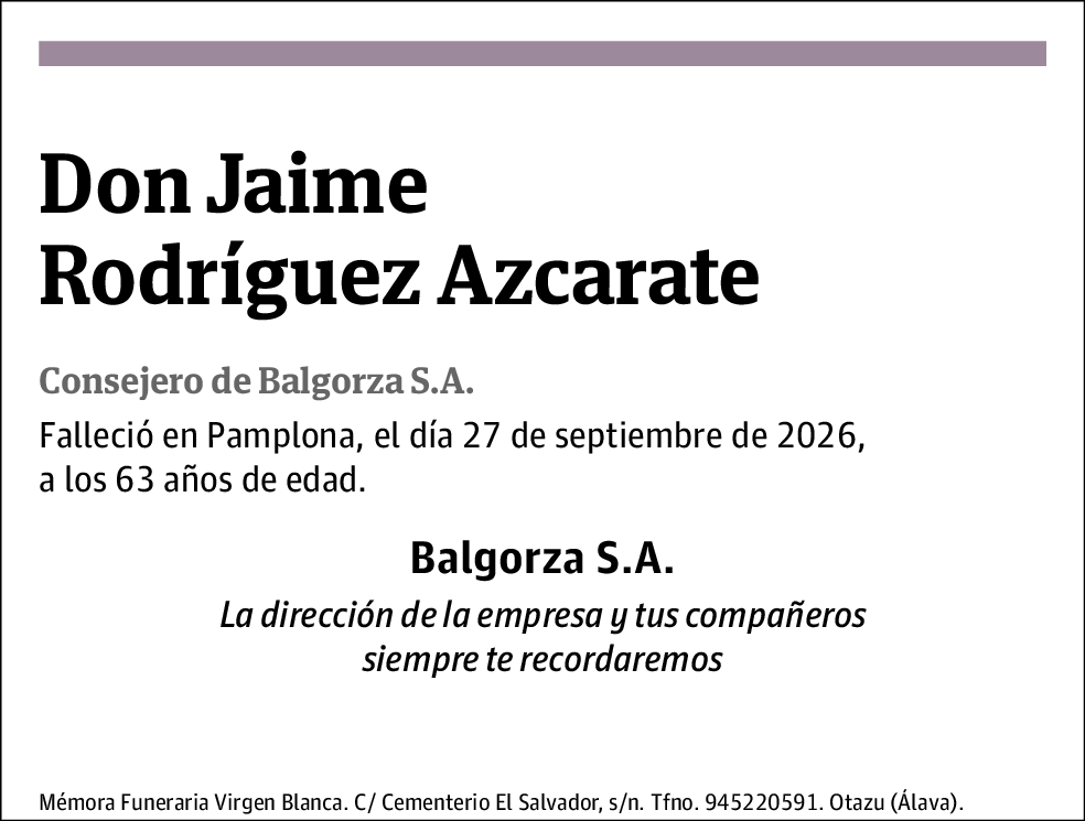 Jaime Rodríguez Azcarate