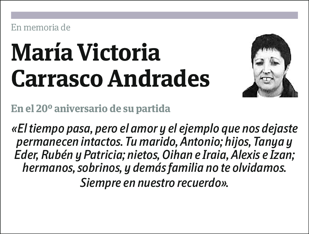 María Victoria Carrasco Andrades