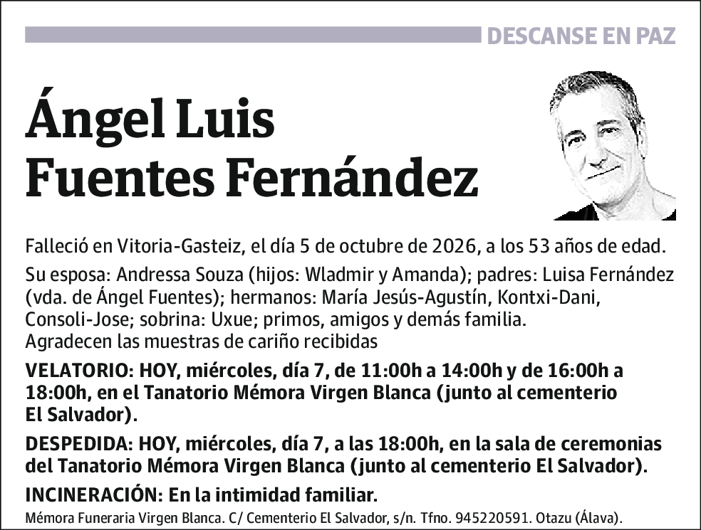 Ángel Luis Fuentes Fernández