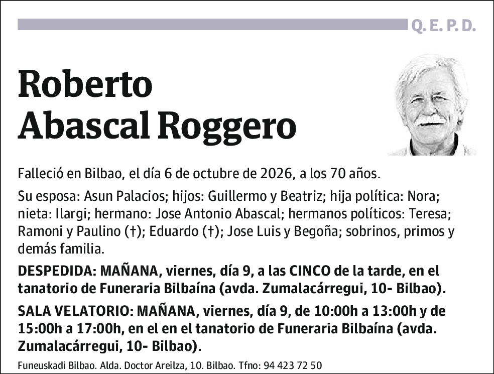 Roberto Abascal Roggero