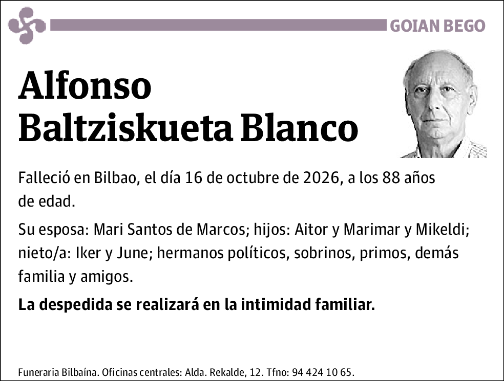 Alfonso Baltziskueta Blanco