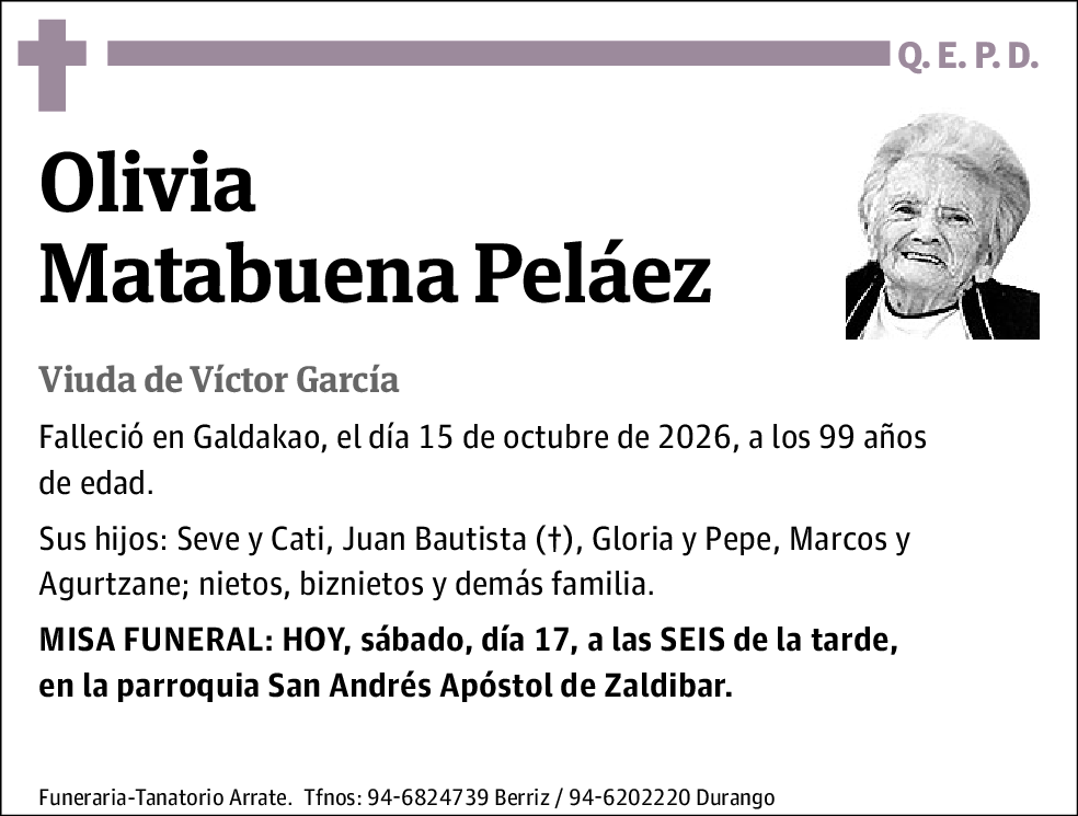Olivia Matabuena Peláez