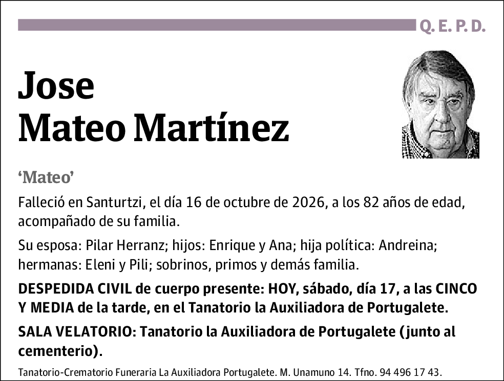 Jose Mateo Martínez