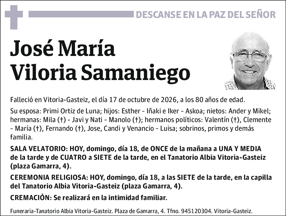 José María Viloria Samaniego