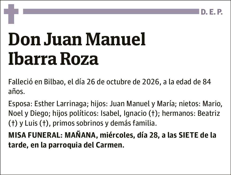 Juan Manuel Ibarra Roza