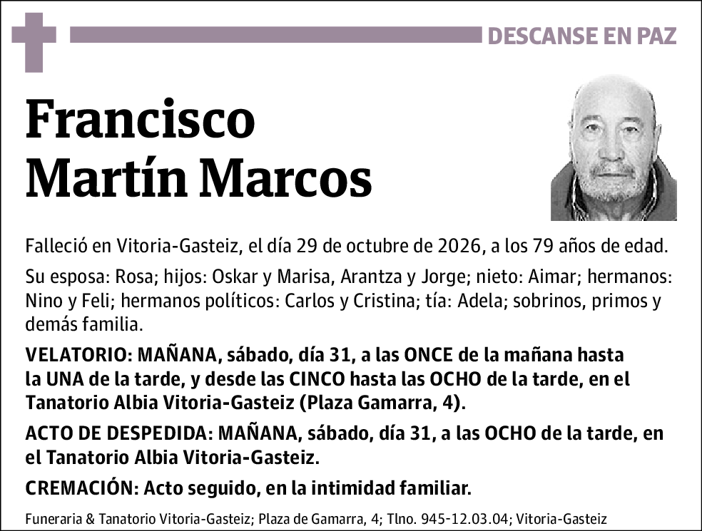 Francisco Martín Marcos