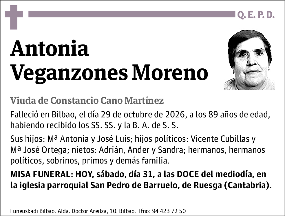 Antonia Veganzones Moreno