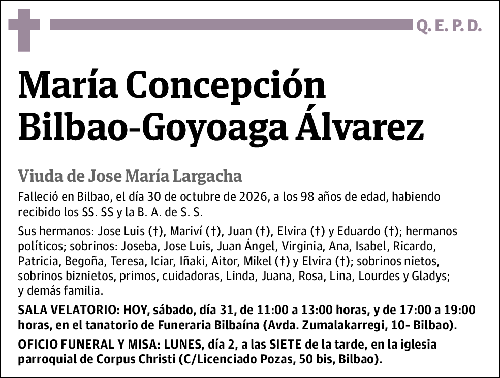 María Concepción Bilbao-Goyoaga