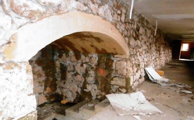 Manantial del balneario de Montejo.