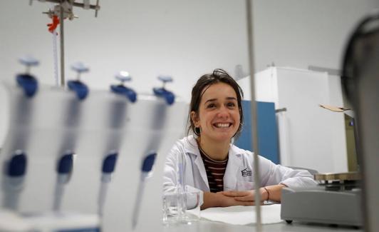 La cocinera e investigadora Blanca del Noval./Javier Etxezarreta