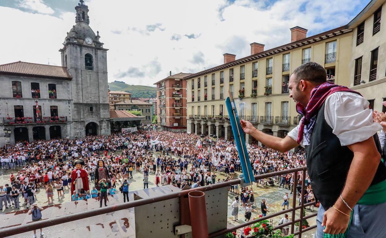 Llodio coge con ganas a San Roque | El Correo