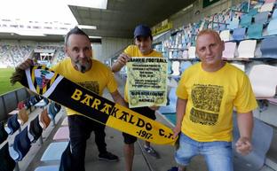 Miembros de la nueva peña de Barakaldo./Pedro Urresti