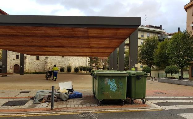 Amurrio eliminará los contenedores soterrados de la plaza de San Antón - El Correo