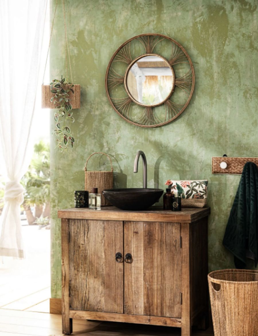 Fotos: 10 tendencias para crear un baño rústico reutilizando piezas