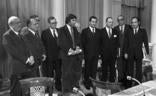 Integrantes de los partidos políticos que participaron en 1977 en los Pactos de la Moncloa./EFE