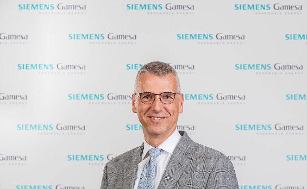 El consejero delegado de Siemens Gamesa, Andreas Nauen, /SG