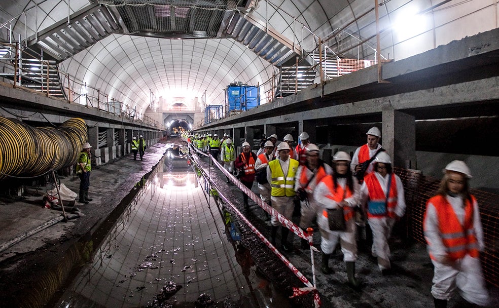 Fotos Las obras del Metro Bilbao en imágenes El Correo