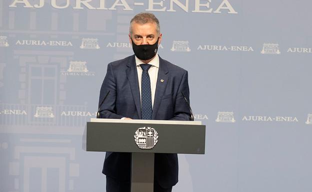 Urkullu: «El que esté pensando en la Semana Santa mejor que piense en el verano»