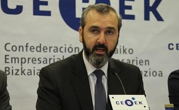 El presidente de CEBEK, Iñaki Garcinuño./