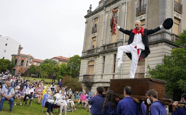 La 'Kaxarranka' se celebró por primera vez el año pasado en el Palacio Abaroa./ignacio pérez
