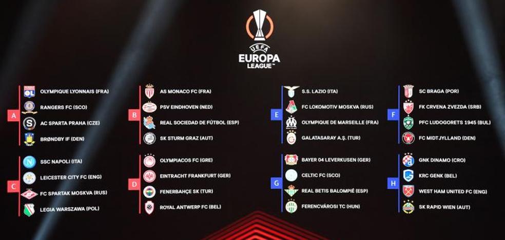 Cartel de altura para Real y Betis en la Europa League - Vimarsana News