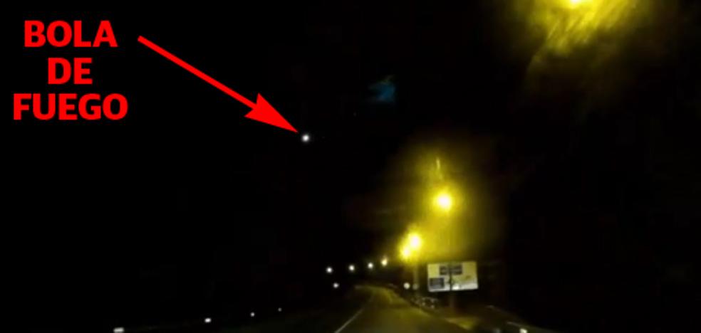 Una bola de fuego iluminó la noche vizcaína el pasado lunes - Vimarsana News