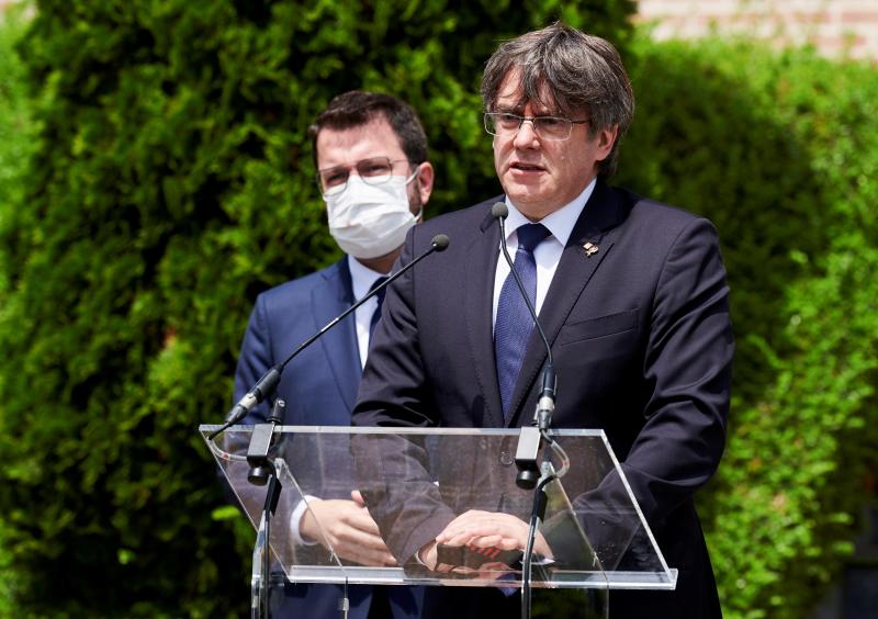 Carles Puigdemont, arrested in Sardinia