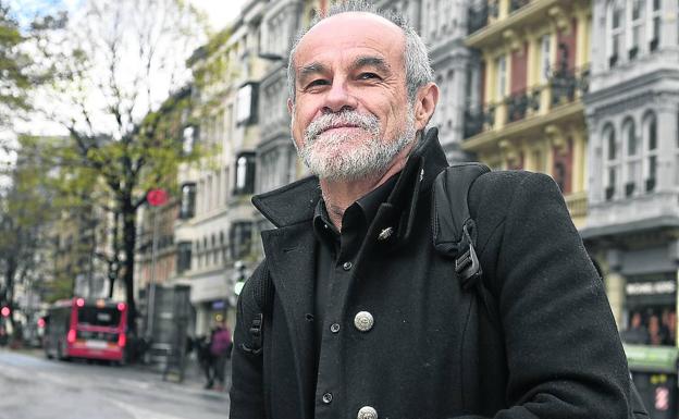 Carlos Moreno, impulsor de la ciudad de los 15 minutos, ayer en Bilbao. 