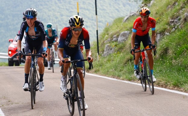 Bardet was with Carapaz and Landa the strongest in the Blockhaus. 