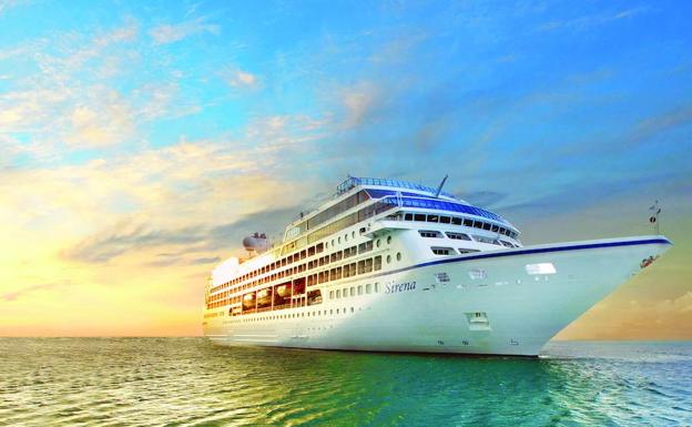 Imagen del crucero 'Sirena', que viajará de Getxo a Miami. 