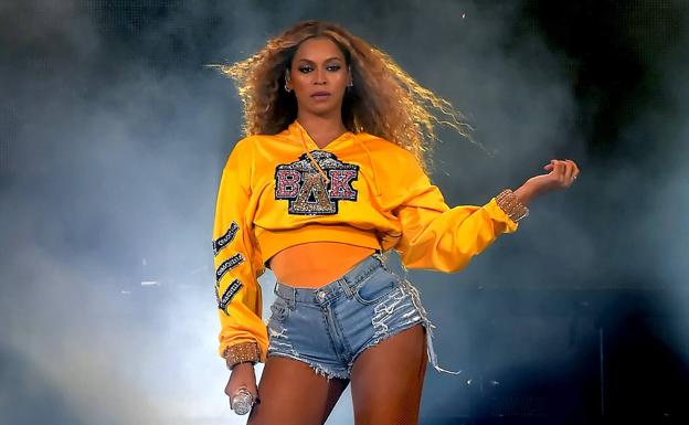 Beyonce in a previous performance./AFP